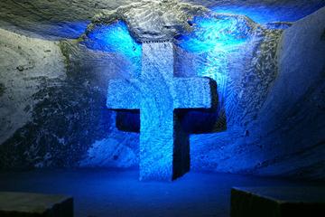 Salt Cathedral of Zipaquirá from Bogotá