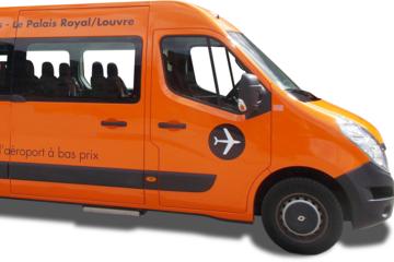 Shuttle Bus Paris Charles de Gaulle Airport to and from Palais Royal Louvre