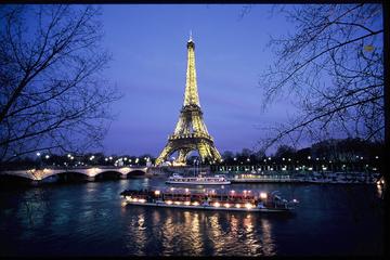 Skip the Line Eiffel Tower Entrance Ticket and Illumination Cruise in Paris