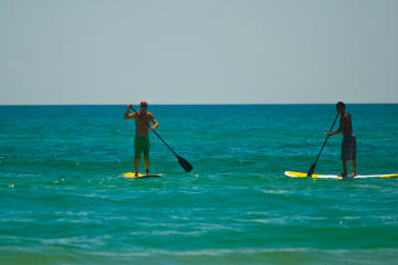 Stand Up Paddle Board Lessons on South Padre Island