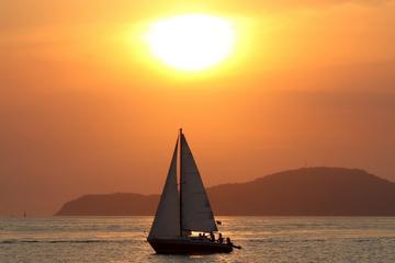 Sunset Sailing Tour in St John