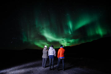 Super Jeep Evening including Northern Lights and Caving plus a Lobster Dinner