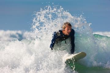 Surfing in Cape Town