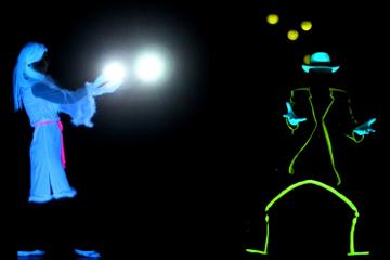 'The Phantom' Black Light Theater Show in Prague