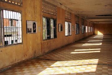 Tuol Sleng Genocide Museum from Phnom Penh