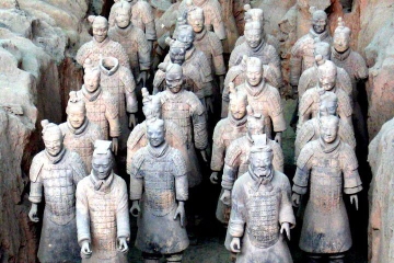 Two-Day Xi'an Trip by High-Speed Train from Beijing:Terracotta Warriors, City Wall and Dumpling Banquet