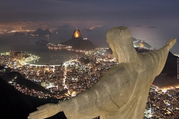 Two of Rio's Best: Christ the Redeemer and Sugar Loaf Mountain Full Day Tour