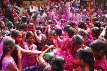 Viator Exclusive: 2-Day Holi Festival Experience in Mathura from Delhi