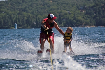 Waterskiing Tour at Catalina Lake in Boca Chica
